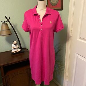 Ralph Lauren hot pink Polo Dress